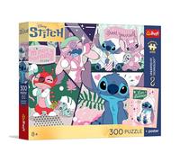 Trefl - Duetto spaziale - 300 pezzi - Puzzle colorato con personaggi delle fiabe, abbinalo a te, poster unico incluso, intrattenimento creativo, divertimento per bambini dagli 8 anni in su