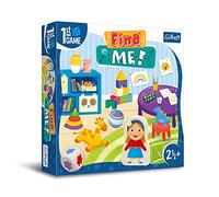 Trefl - Find me, Primo gioco da tavolo - Gioco da tavolo per i più piccoli, trovare oggetti, gioco cooperativo per bambini, elementi di grandi dimensioni