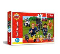 Puzzle 30 pezzi Pronti a intervenire con Sam il Pompiere