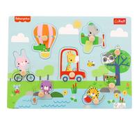 trefl Fisher Price, puzzle in legno con animali 1 St