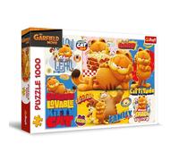 Trefl, Avventure di Garfield 1000 Pezzi-Puzzle con i Personaggi del Cartone Animato, per Adulti e Bambini dai 14 anni, Multicolore, 10935