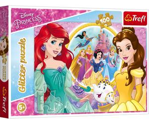 Trefl Glitter Puzzle 100 Pezzi - Disney La Sirenetta - 1 pz.