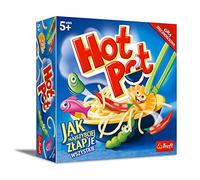 Trefl - Hot Pot - Gioco arcade dinamico, cattura gli ingredienti dalla ciotola, tutti giocano contemporaneamente, gioco per famiglie per adulti e bambini dai 5 anni