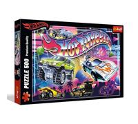 Trefl - Hot Wheels: Anni '80-500 pezzi - Puzzle fai da te, intrattenimento creativo, per adulti e bambini dai 10 anni in su