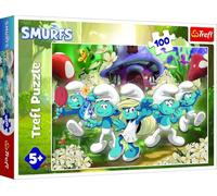 Trefl - Puzzle Incontrare i Puffi - 100 Pezzi
