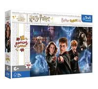Trefl Junior - Harry Potter, Il Magico Mondo di Harry Potter - Puzzle 160 XL Super Shape - Puzzle a Forma di Matto, Grandi, Puzzle con i Personaggi del Film, Divertenti per Bambini dai 6 anni in su