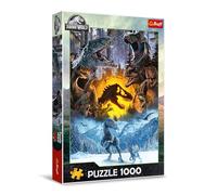 Trefl World, Nel Mondo di Jurassic Park 1000 Pezzi-Puzzle con Dinosauri, per Adulti e Bambini dai 14 anni, Multicolore, 10939
