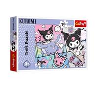 Trefl Kuromi 30 pezzi-Puzzle colorato con personaggi delle fiabe, intrattenimento creativo, divertimento per bambini dai 3 anni in su, Multicolore, 18325