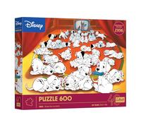 Trefl-Trefl-40° Anniversario Trefl, carica dei 101-Puzzle 600 Puzzle Fai Da Te con i Personaggi delle Classiche Fiabe Disney, per Adulti e Ragazzi dai 14 anni, Multicolore, 37604