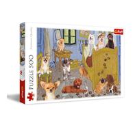 Trefl - La stanza di Van Gogh - Dog Revolution - Puzzle da 500 pezzi - Puzzle fai da te, intrattenimento creativo, per adulti e bambini dai 10 anni in su