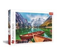 Puzzle di 500 pezzi Lago di Braies Italia