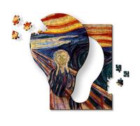 Puzzle di legno Krzyk Edvard Munch 200 pezzi