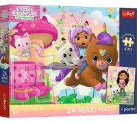 Trefl Maxi Puzzle Premium Plus da 24 Pezzi - Gabby's Dollhouse - 1 pz.