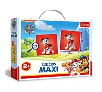 Trefl - Memos Maxi Paw Patrol, La Squadra del Cuccioli - Gioco di Memoria Educativo per i Più Piccoli, Trova Coppie di Immagini, Gioco di Memoria con gli Eroi della PAW Patrol