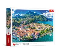Trefl - Menaggio sul Lago di Como, Italia - 1000 pezzi - Puzzle fai da te, intrattenimento creativo, puzzle classico per adulti e ragazzi dai 14 anni in su