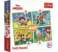 Trefl - Puzzle Topolino: Tra gli amici - 1-39 Pezzi