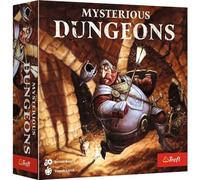 Trefl- Misterioso sottosuolo - Gioco di strategia per Famiglie, Costruire corridoi e Raccogliere tesori, Giocatore Singolo Game, Colore Dungeons, 02403