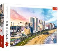 Trefl - Myrtle Beach, South Carolina, USA - Puzzle 1000 pezzi - Puzzle per Appassionati di Viaggi, Fai da te, Intrattenimento Creativo, Divertimento, Puzzle Classici per Adulti e Bambini dai 12 anni