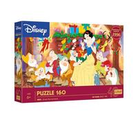 Trefl Natale da favola 160 pezzi-Puzzle colorati con personaggi delle fiabe Disney, intrattenimento creativo, divertimento per bambini dai 6 anni in su, Multicolore, 40057