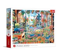 Trefl - Puzzle Negozio di fiori ad Amsterdam - 2000 Pezzi