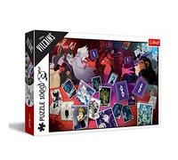 Trefl - Nemici Di Disney, Striscia Vincente Puzzle 1000 Pezzi - Puzzle Con Gli Eroi Delle Fiabe, I Cattivi Di Disney, Rompicapo Fai Da Te, Divertimento Creativo, Divertimento, Puzzle Classico