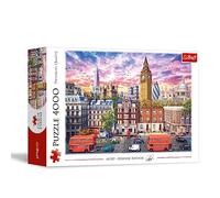 Trefl - Passeggiata a Londra - Puzzle 4000 Pezzi - Puzzle per Appassionati di Viaggi, Capitale Europea, Regno Unito, Inghilterra, Fai da Te, Intrattenimento Creativo, per Adulti e Bambini dai 15 anni