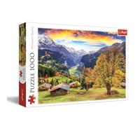 Puzzle 1000 Pezzi Villaggio Alpino Pittoresco