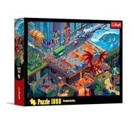 Trefl - Pixel City - 1000 pezzi - Puzzle fai da te, intrattenimento creativo, puzzle classico per adulti e ragazzi dai 14 anni in su