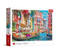 Trefl - Pomeriggio d'estate a Venezia - Puzzle da 1500 pezzi - Puzzle fai da te, intrattenimento creativo, puzzle classico per adulti e bambini dai 14 anni in su