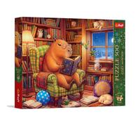 Trefl Premium Plus - Cozy Winter Jigsaw Puzzle: Un momento tutto per te | 500 pezzi, serie “Temi senza tempo”, pezzi che si incastrano perfettamente, per adulti e bambini dai 10 anni in su