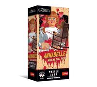 Trefl Premium Plus Quality - Hall of Horror Puzzle: Annabelle - 1.000 pezzi, una serie caratterizzata da un'atmosfera oscura e horror, adatta a adulti e bambini dai 14 anni in su