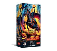 Trefl Premium Plus Quality - Hall of Horror Puzzle: Cavaliere senza testa - 1000 pezzi, serie ricca di horror e atmosfera cupa, perfetta combinazione dei pezzi, per adulti e bambini dai 14 anni in su