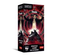 Trefl Premium Plus Quality - Hall of Horror Puzzle: Dracula - 1.000 pezzi, una serie caratterizzata da un'atmosfera oscura e horror, adatta a adulti e bambini dai 14 anni in su