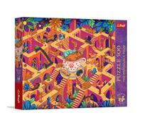 Trefl Premium Plus Quality - Il puzzle labirinto impossibile: Allegri bassotti - 500 pezzi, serie Temi senza tempo, pezzi che si incastrano perfettamente, per adulti e bambini dai 10 anni in su