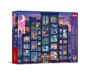Trefl Premium Plus Quality - Puzzle At-Home Fantasy: Una notte ricca di storie - 1000 pezzi, serie Motivi senza tempo, pezzi perfettamente compatibili, per adulti e bambini dai 14 anni in su