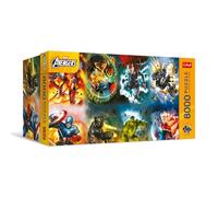 Trefl Premium Plus Quality - Puzzle Avengers: Legends in Action - 8.000 pezzi, una serie di puzzle con i personaggi più amati, adatto ad adulti e ragazzi dai 15 anni in su