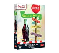 Trefl - Puzzle Coca-Cola: Ovunque tu vada - 1000 Pezzi