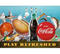 Trefl Premium Plus Quality - Puzzle Coca-Cola: Un momento di relax - 1000 pezzi, serie Motivi senza tempo, perfetta combinazione dei pezzi, per adulti e bambini dai 14 anni in su