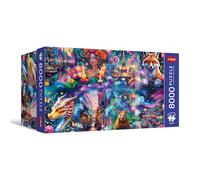 Trefl Premium Plus Quality - Puzzle Colorful World - 8.000 pezzi, serie a tema intramontabile, pezzi perfettamente compatibili, per adulti e bambini dai 14 anni in su