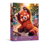 Trefl Premium Plus Quality - Puzzle Cuteness Overload: incantevole panda rosso, 500 elementi, serie di motivi senza tempo, vestibilità perfetta, per adulti e bambini dai 10 anni in su