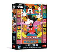 Trefl Premium Plus Quality - Puzzle Disney, Senti il ritmo con Topolino! - 1000 pezzi, Serie Puzzle Personaggi, per adulti e ragazzi dai 14 anni in su