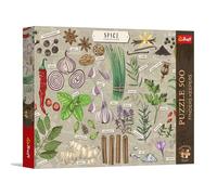 Trefl Premium Plus Quality-Puzzle Finders Keepers: Spezie-500, serie Motivi senza tempo, pezzi perfettamente compatibili, per adulti e bambini dai 10 anni in su, Multicolore, 37610