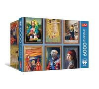 Trefl Premium Plus Quality - Puzzle Fun Art Collection - 6.000 pezzi, serie a tema intramontabile, pezzi perfettamente compatibili, per adulti e bambini dai 14 anni in su