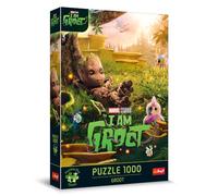 Trefl- Avengers Groot Premium Plus Quality Groot-1000, Serie di Puzzle con i Personaggi più Amati, Pezzi Perfettamente Corrispondenti, per Adulti e Bambini dai 12 Anni, Multicolore, 10834