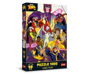 Trefl Premium Plus Quality - Puzzle Marvel: X-Men Team - 1000 Pezzi, Serie di Puzzle con i Personaggi Più Amati, Pezzi Perfettamente Corrispondenti, per Adulti e Bambini dai 12 Anni