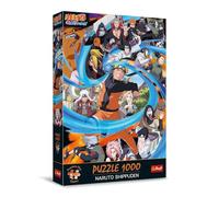 Trefl Premium Plus Quality Naruto Shippuden-1000 Pezzi, Serie di Puzzle con i Personaggi più Amati, per Adulti e Bambini dai 14 anni, Multicolore, 12083