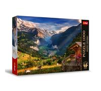 Trefl - Puzzle Odissea fotografica Premium Plus: valle di Lauterbrunnen, Svizzera - 1000 Pezzi