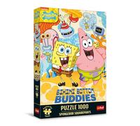 Trefl Premium Plus Quality SpongeBob SquarePants-1000 Pezzi, Serie di Puzzle con i Personaggi più Amati, per Adulti e Bambini dai 14 anni, Multicolore, 12081