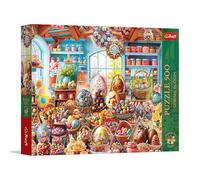 Trefl - Puzzle Premium Plus: Fiore di primavera - Negozio di dolciumi di Pasqua - 500 Pezzi