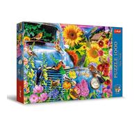Puzzle 1000 Pezzi Premium Plus Quality Campagna Idilliaca: Uccelli Canterini